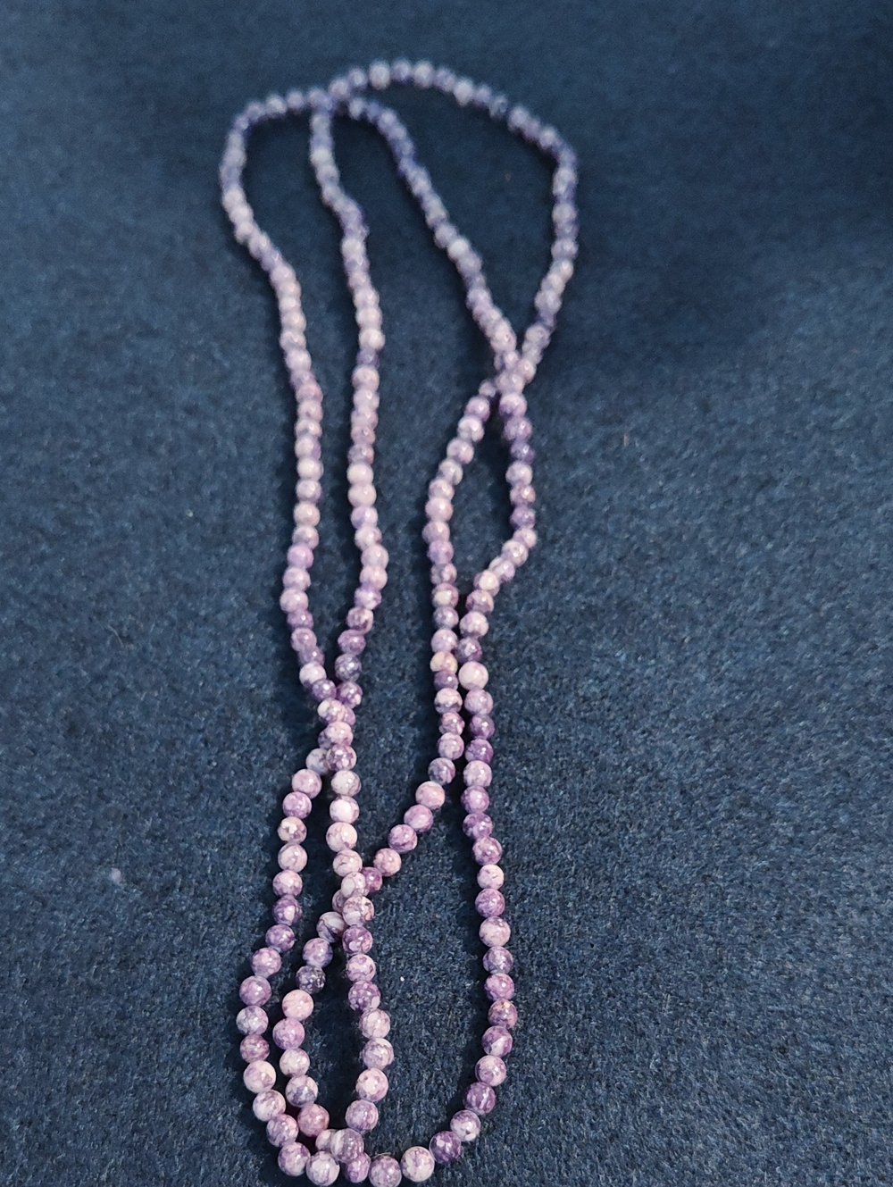 Amethyst Purple Beaded Necklace - Women Jewelry